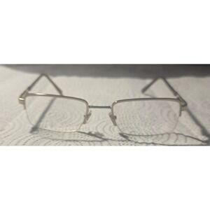 Authentic Versace DV731 Designer Eyeglasses 52-18-140 Gold Semi Rimless Frames‎
